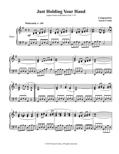 Just Holding Your Hand