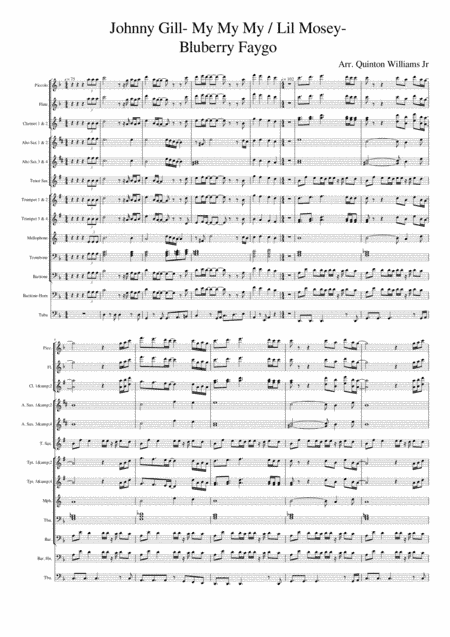 Blueberry Faygo (arr. Arr. Quinton Williams Jr)