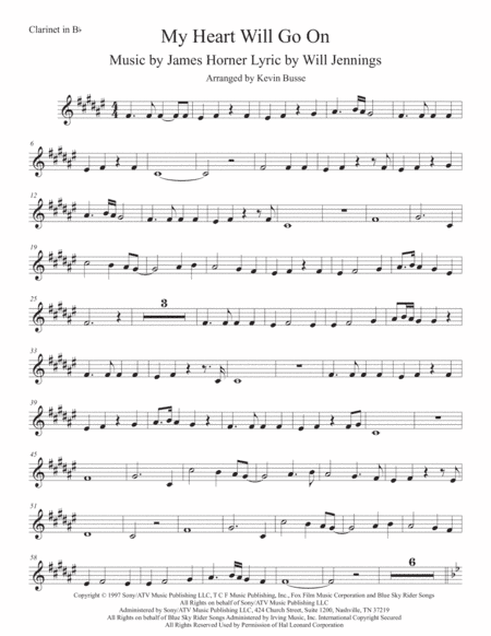 My Heart Will Go On (Love Theme from Titanic) (arr. Kevin Busse)