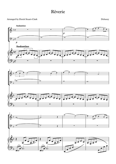 Reverie (arr. Derek STUART-CLARK)