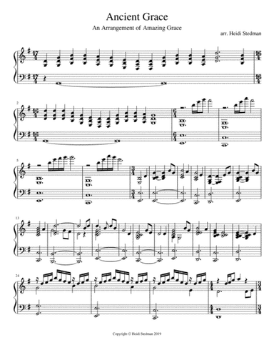 Ancient Grace (arr. Heidi Stedman)