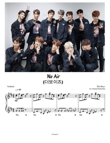 The Boyz(TBZ) - No Air (arr. Chamal Rashmika)