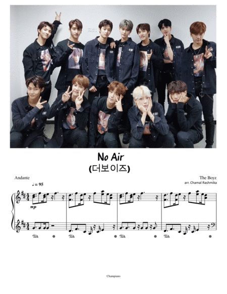 The Boyz(TBZ) - No Air (arr. Chamal Rashmika)