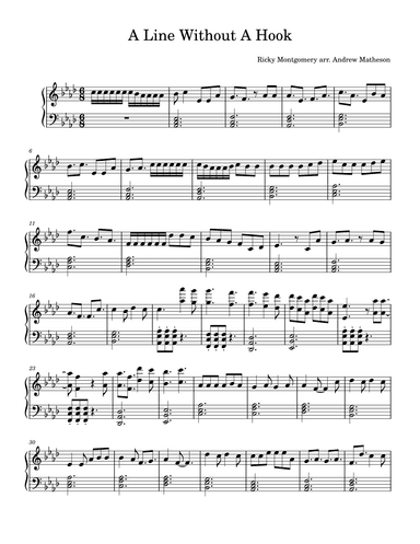 Line Without A Hook (arr. Andrew Matheson)