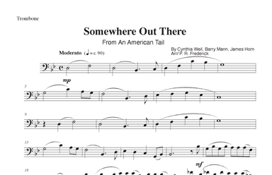 Somewhere Out There (arr. P. R. Frederick)