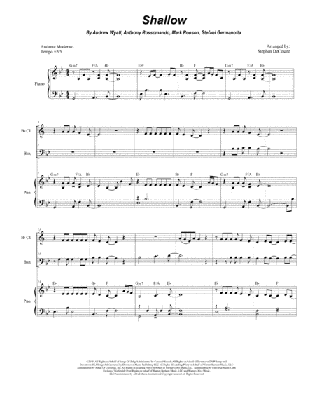 Shallow (arr. Stephen DeCesare)