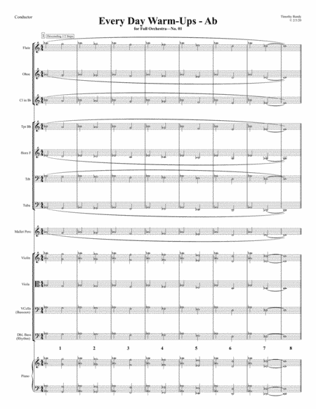 Ab - Every Day Warm-Ups for Full Orchestra