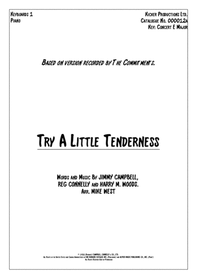 Try A Little Tenderness (arr. Mike West)