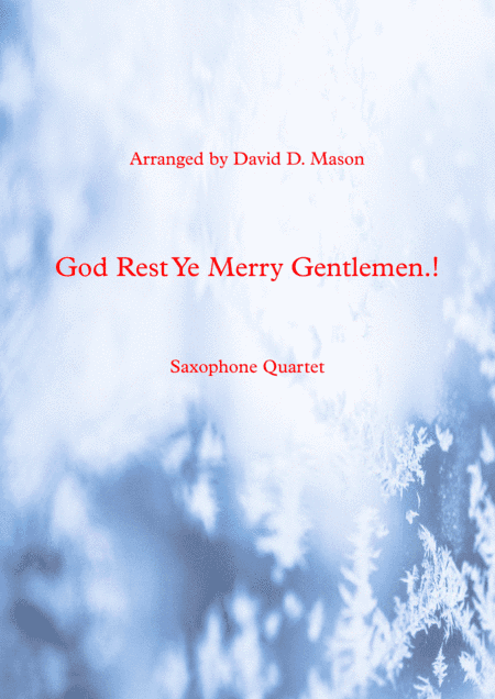 God Rest Ye Merry Gentlemen (arr. David D. Mason)