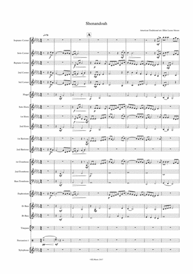 Shenandoah (arr. Elliot Moore)