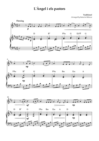 L'Àngel i els pastors (arr. Kaiserin Rebecca)