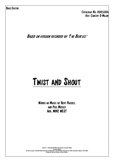 Twist And Shout (arr. Mike West)