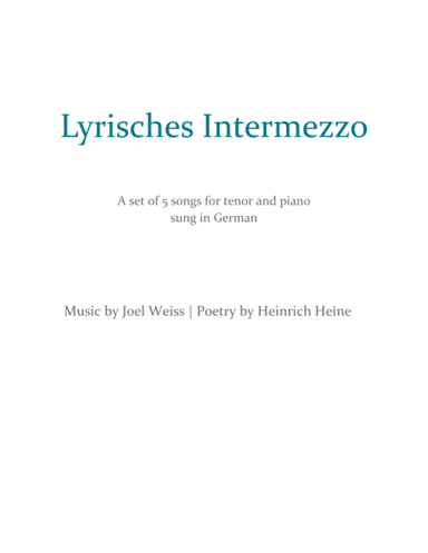 Lyrisches Intermezzo