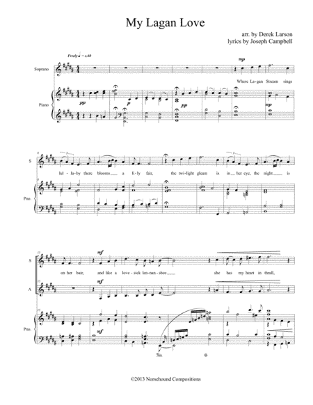My Lagan Love (arr. Derek Larson)