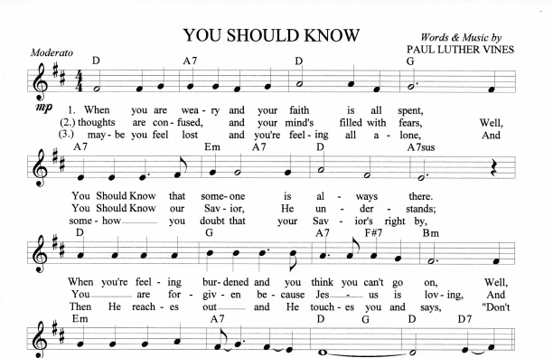 YOU SHOULD KNOW