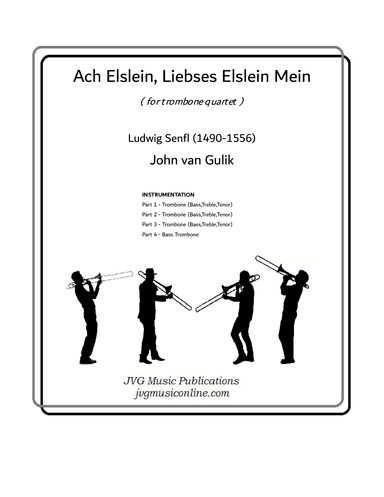 Ach Elslein liebes Elslein mein (arr. John van Gulik)