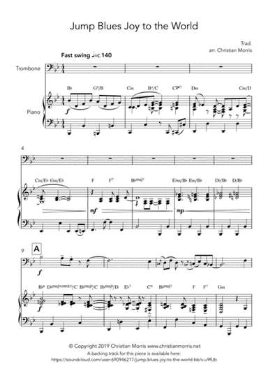 Jump Blues Joy to the World (arr. Hoopla Sheet Music)