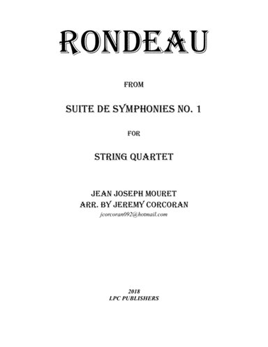 Rondeau for String Quartet (arr. Jeremy Corcoran)