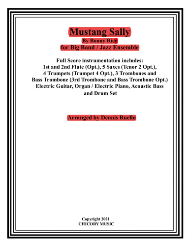 Mustang Sally (arr. Dennis Ruello)