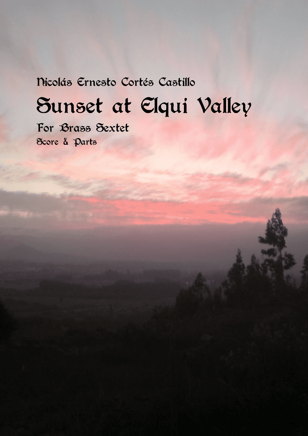 Sunset at Elqui Valley - Brass Sextet