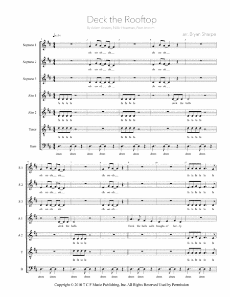 Deck The Rooftop (arr. Bryan Sharpe)