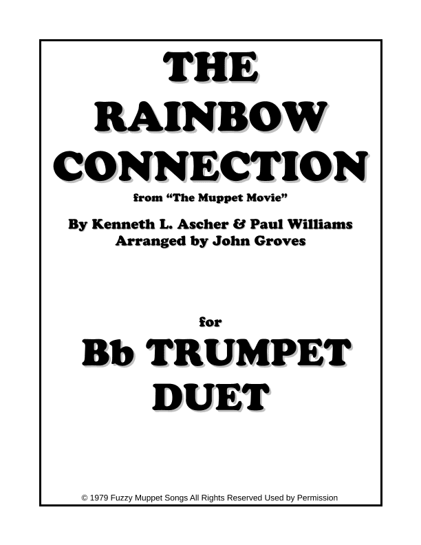 The Rainbow Connection (arr. John Groves)