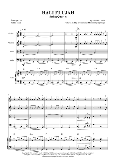 Hallelujah (arr. Valdir Maia)