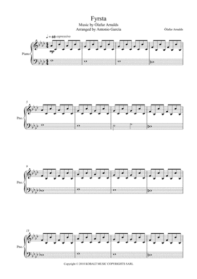 Frysta (arr. Antonio García)