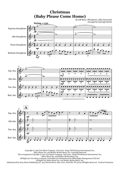 Christmas (baby Please Come Home) (arr. Kayleigh Huelin)