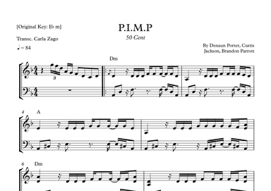 P.i.m.p. (arr. Carla Zago)