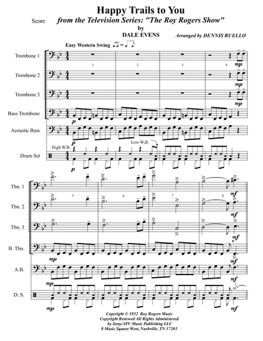Happy Trails (arr. Dennis Ruello)