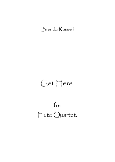 Get Here (arr. Spence Bundy)