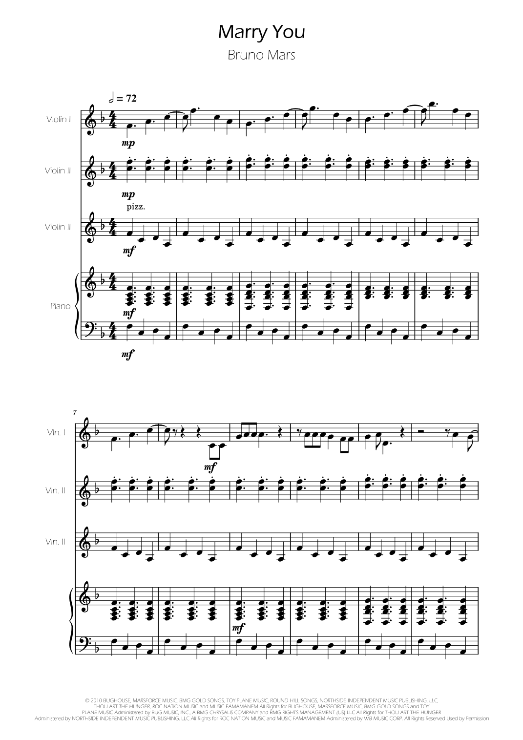 Marry You (arr. Ygor Nunes)
