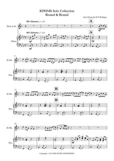 Round And Round (arr. Kevin P Holdgate)