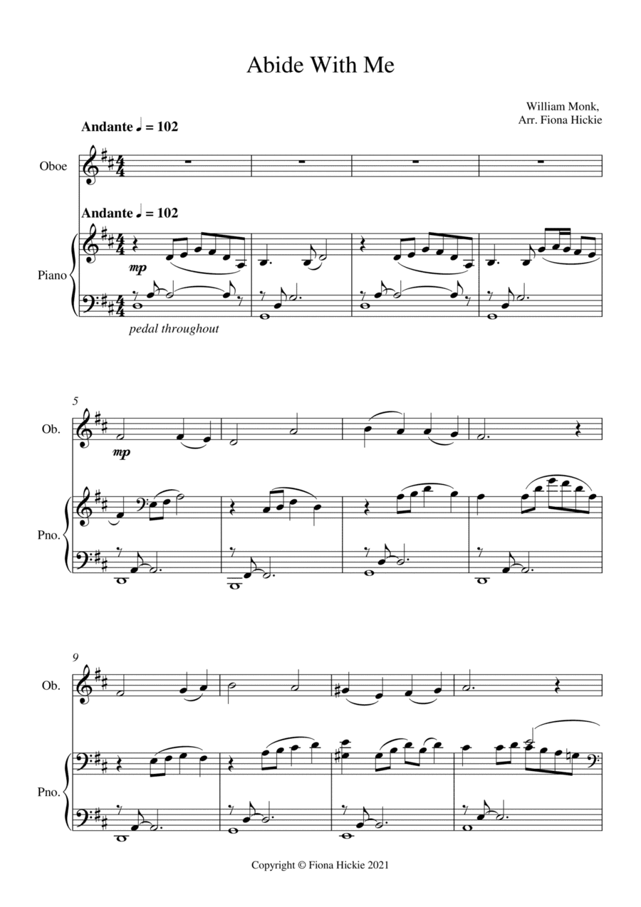 Abide With Me (arr. Fiona Hickie)