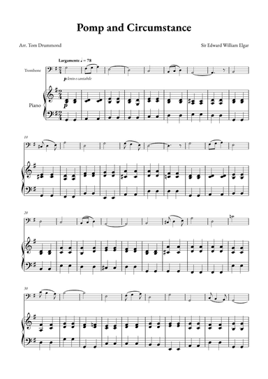 Pomp and Circumstance (arr. Tom Drummond)