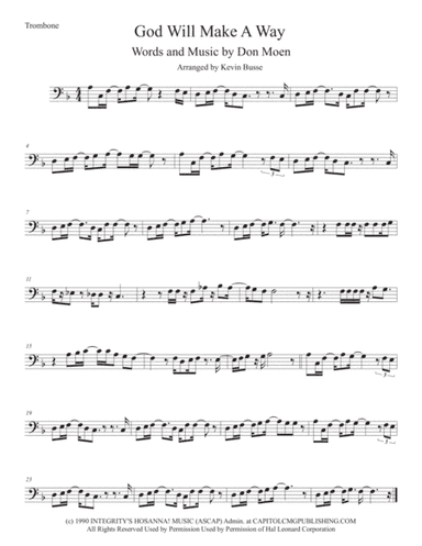 God Will Make A Way (arr. Kevin Busse)