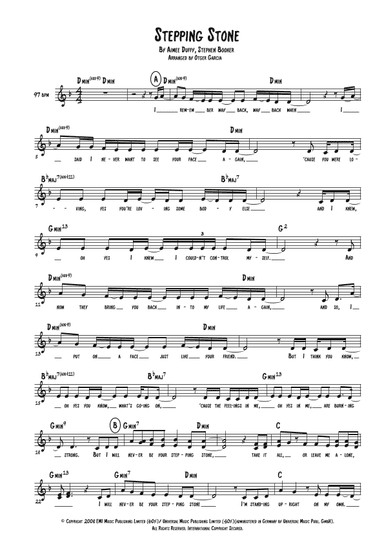 Stepping Stone (arr. Otger Garcia)