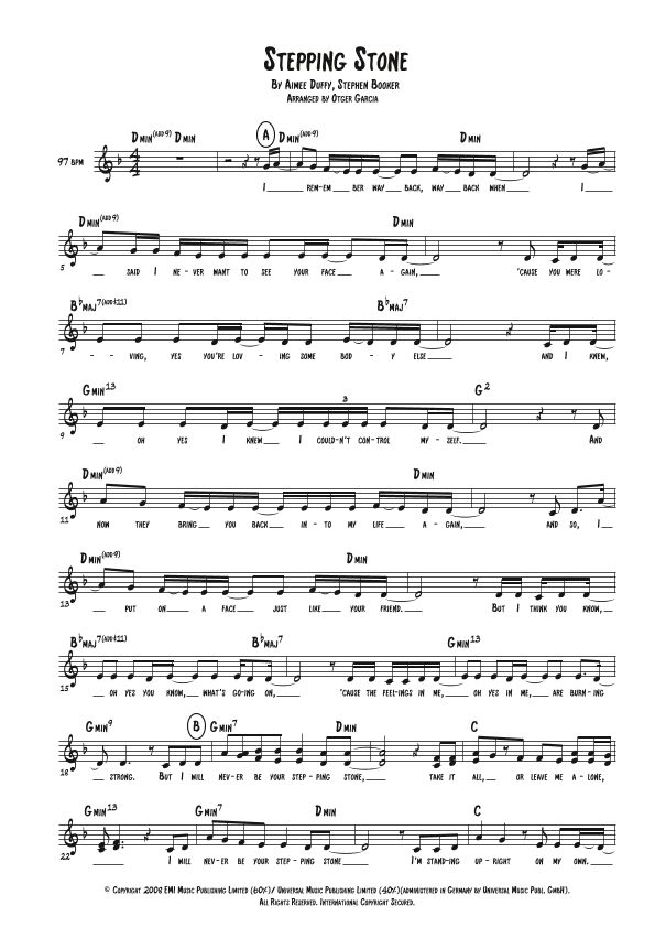 Stepping Stone (arr. Otger Garcia)