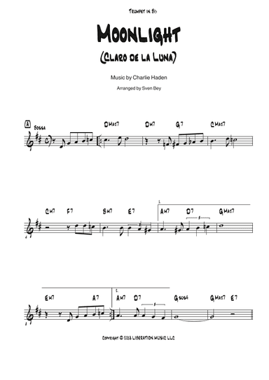 Moonlight (arr. Sven Bey)
