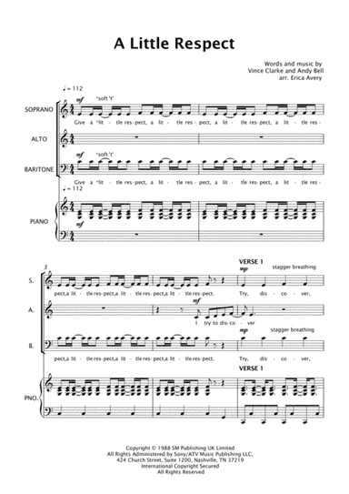 A Little Respect (arr. Erica Avery)