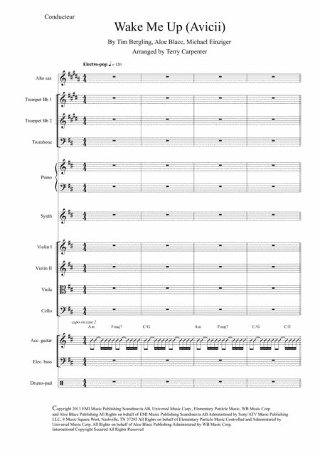 Wake Me Up (arr. Terry Carpenter)
