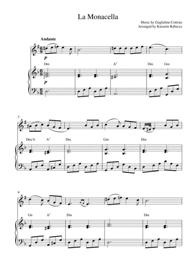 La Monacella (arr. Kaiserin Rebecca)