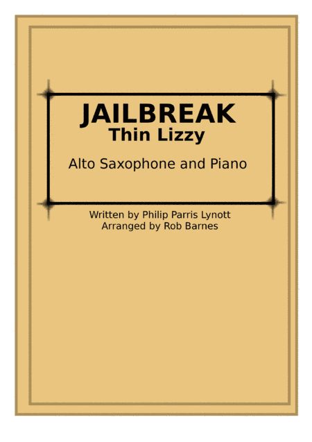 Jailbreak (arr. Rob Barnes)