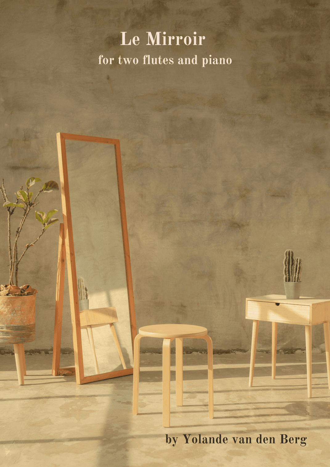 Le Miroir for two flutes and piano