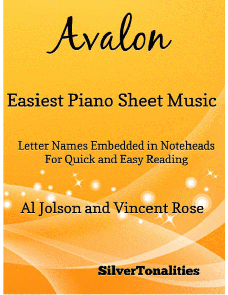 Avalon Easiest Piano Sheet Music (arr. SilverTonalities)
