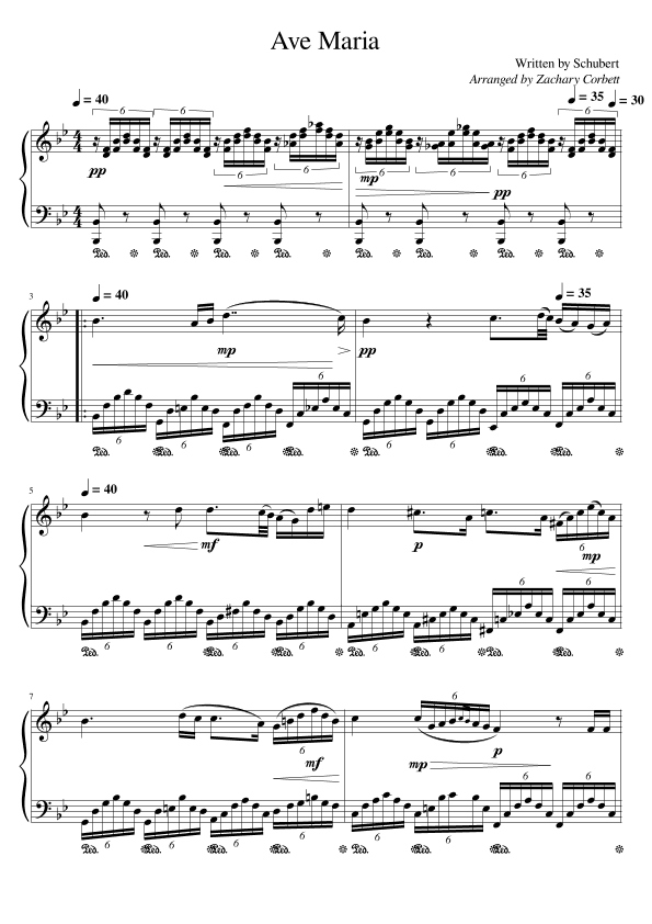 Ave Maria (D839) (arr. Zachary Corbett)