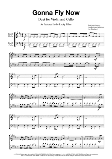Gonna Fly Now (arr. Tim Curd)
