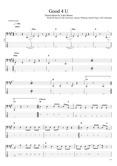 Good 4 U (arr. Luke Moore)