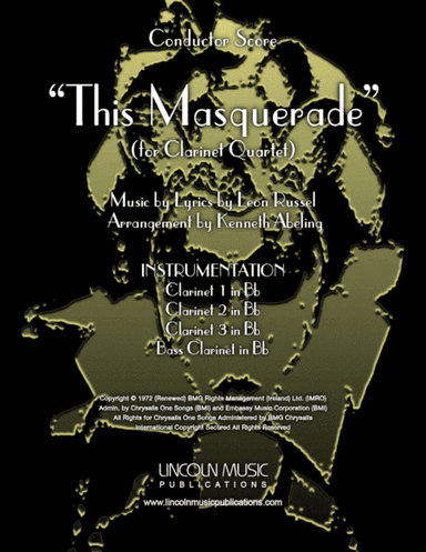 This Masquerade (arr. Kenneth Abeling)